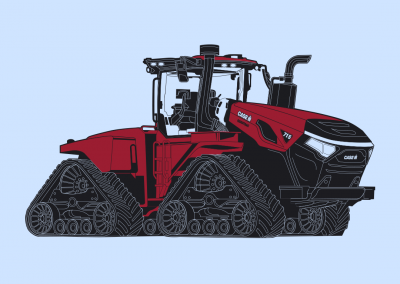 Case IH Technical Illustration Sample
