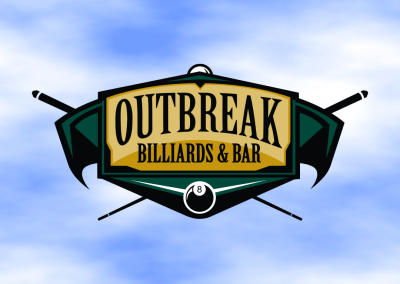 Outbreak Billiards Logo